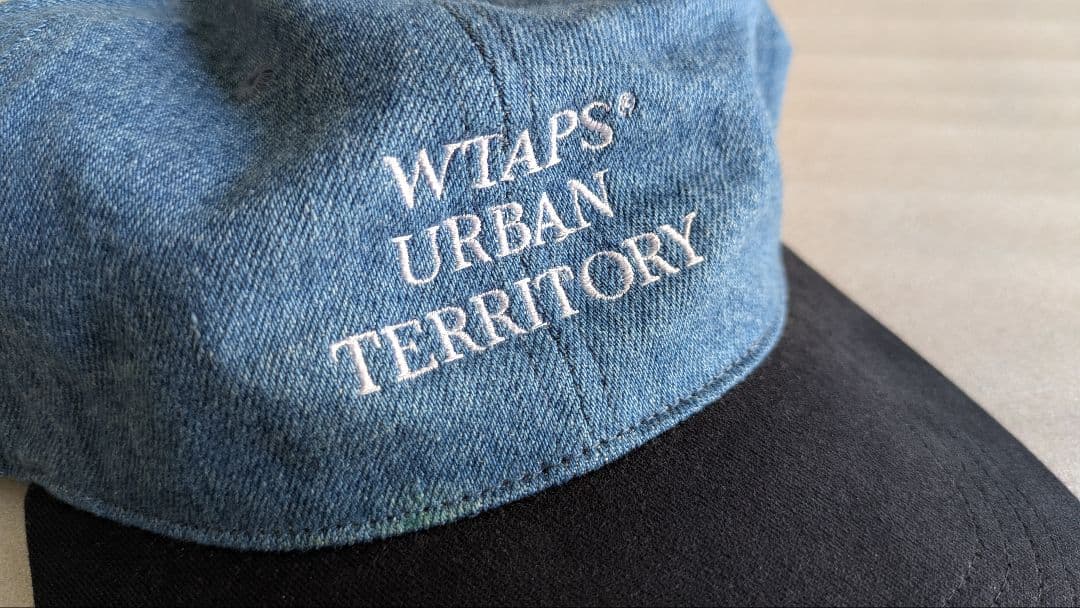 wtaps　デニムインディゴキャップ