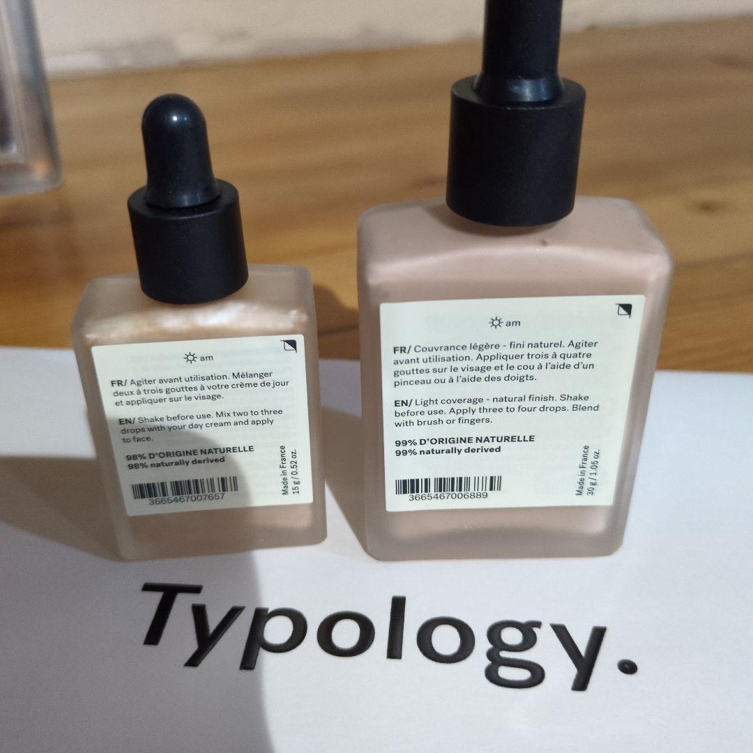 専用☆Typology グロウドロップス & ティンテッドセラムセット、クリーム