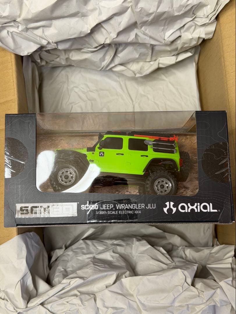 アキシャル1/30 SCX30 JEEP WRANGLER 4WD RTR