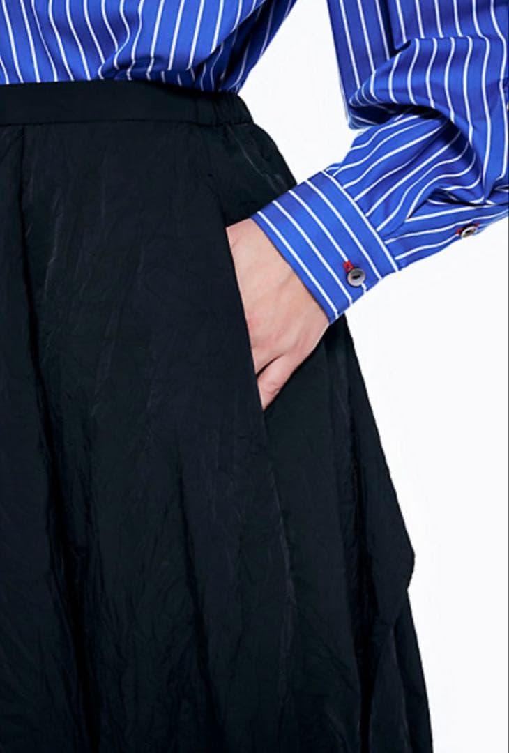 新品【ENFOLD】CURVE-PARTS SKIRT ロングスカート