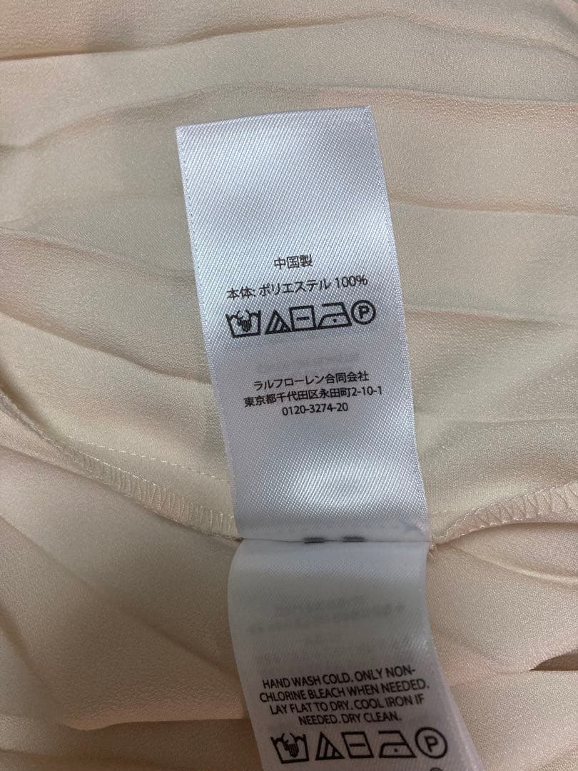 Polo Ralph Lauren アシンメトリープリーツスカート