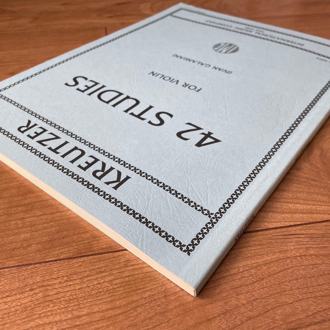 Kreutzer 42 Studies for Violin クロイツェル