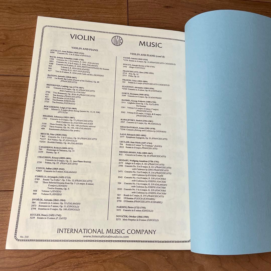 Kreutzer 42 Studies for Violin クロイツェル
