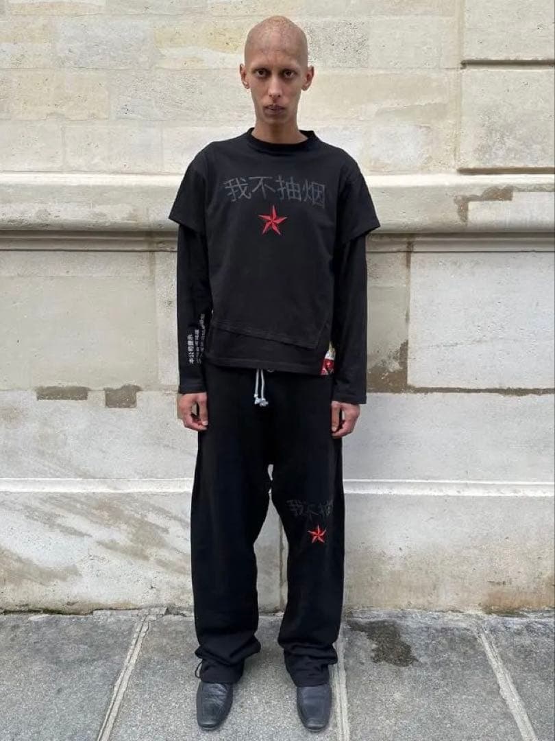 トップス no name I'M NOT A SMOKER Longsleeve
