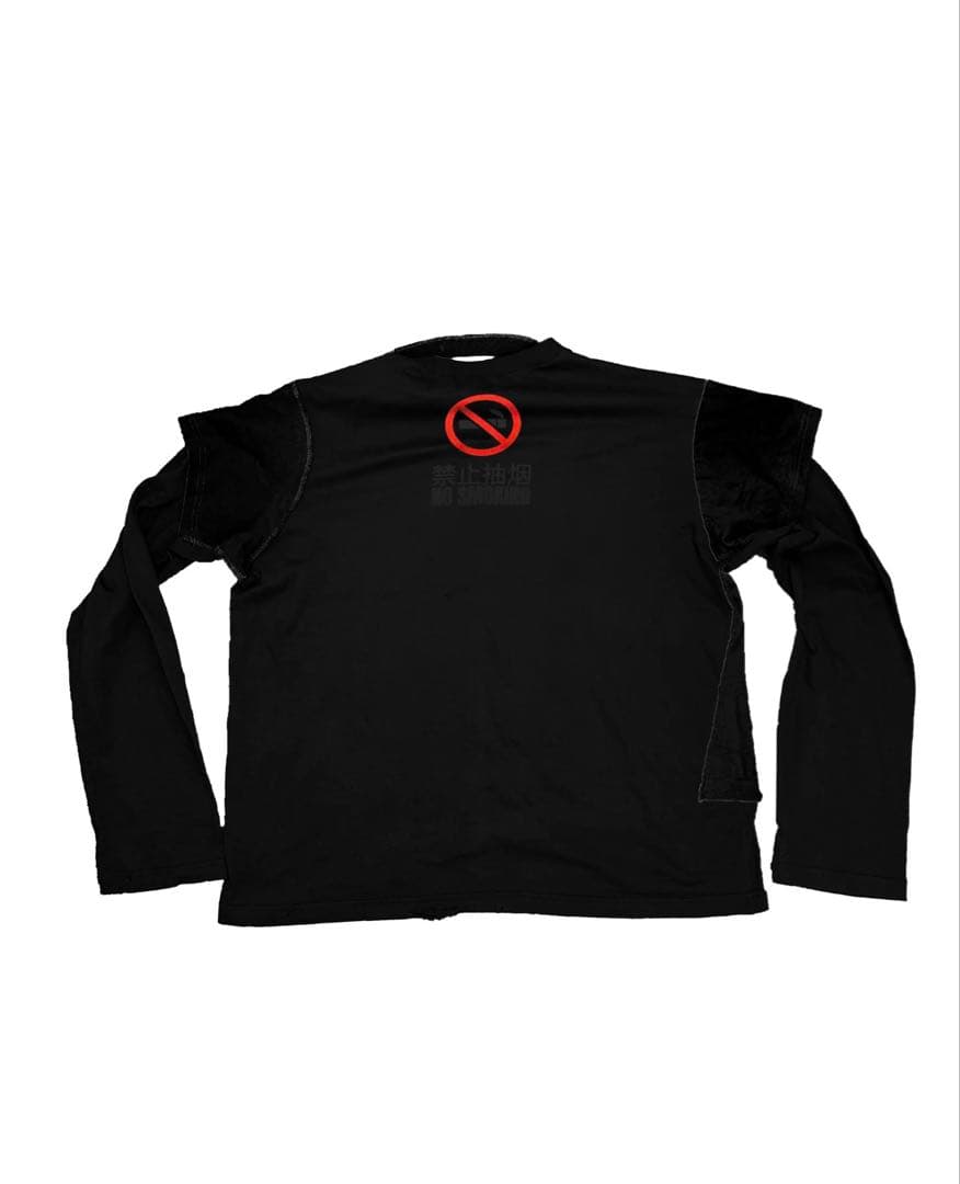 トップス no name I'M NOT A SMOKER Longsleeve