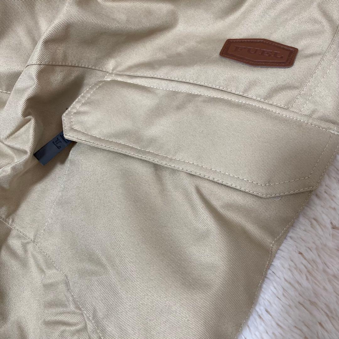 FUEL スノボ スノーボード ウェア ベージュ パンツ