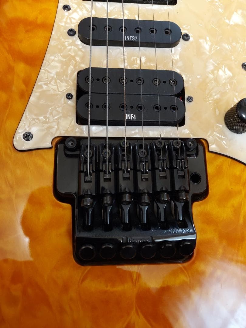 Ibanez RG350QMシリーズ エレキギター サンバースト