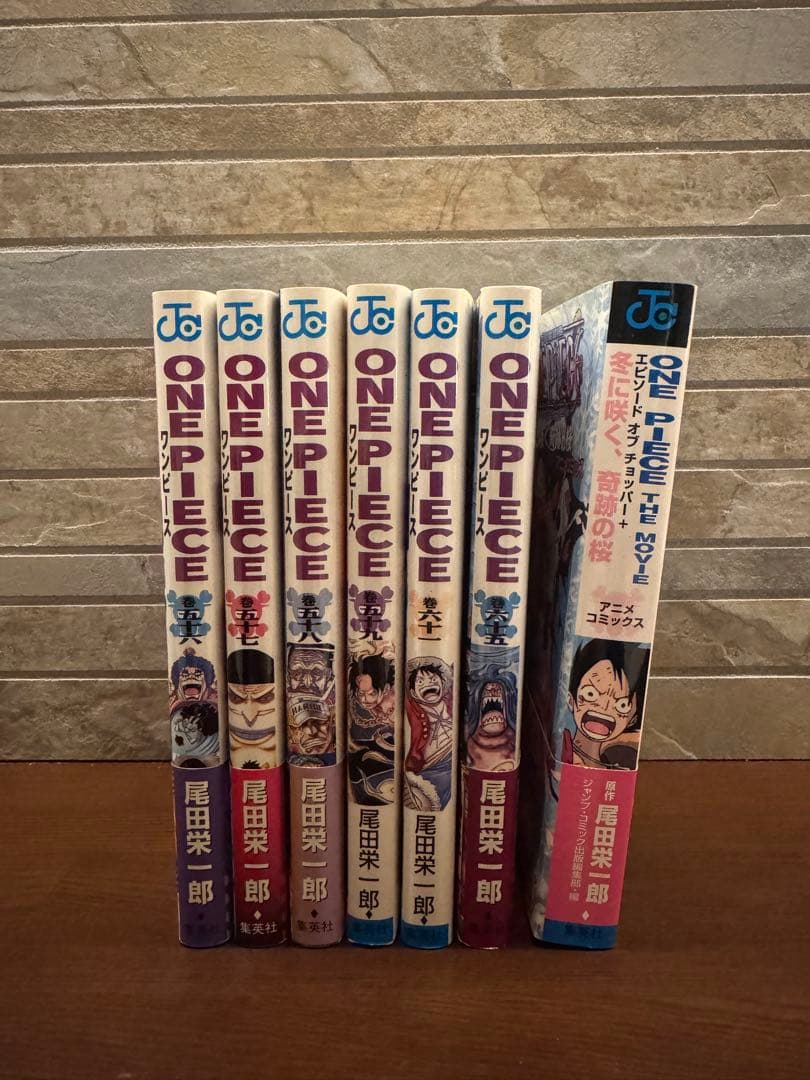 ワンピース 1〜65巻/RED/BlUE/零/千/アニメコミックス/初版、帯付き