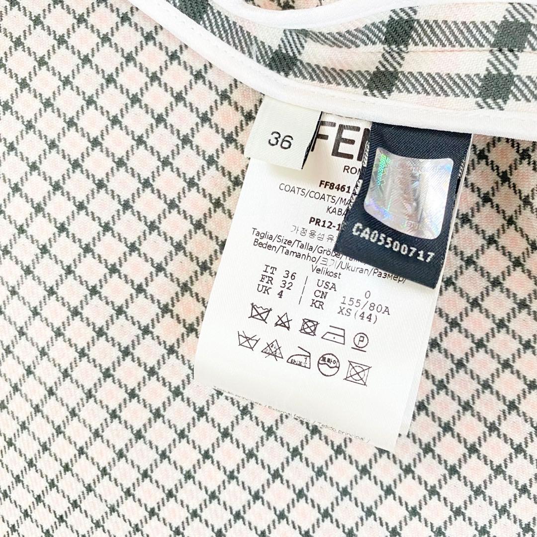 ★新品同様★フェンディFENDI ロングコート★
