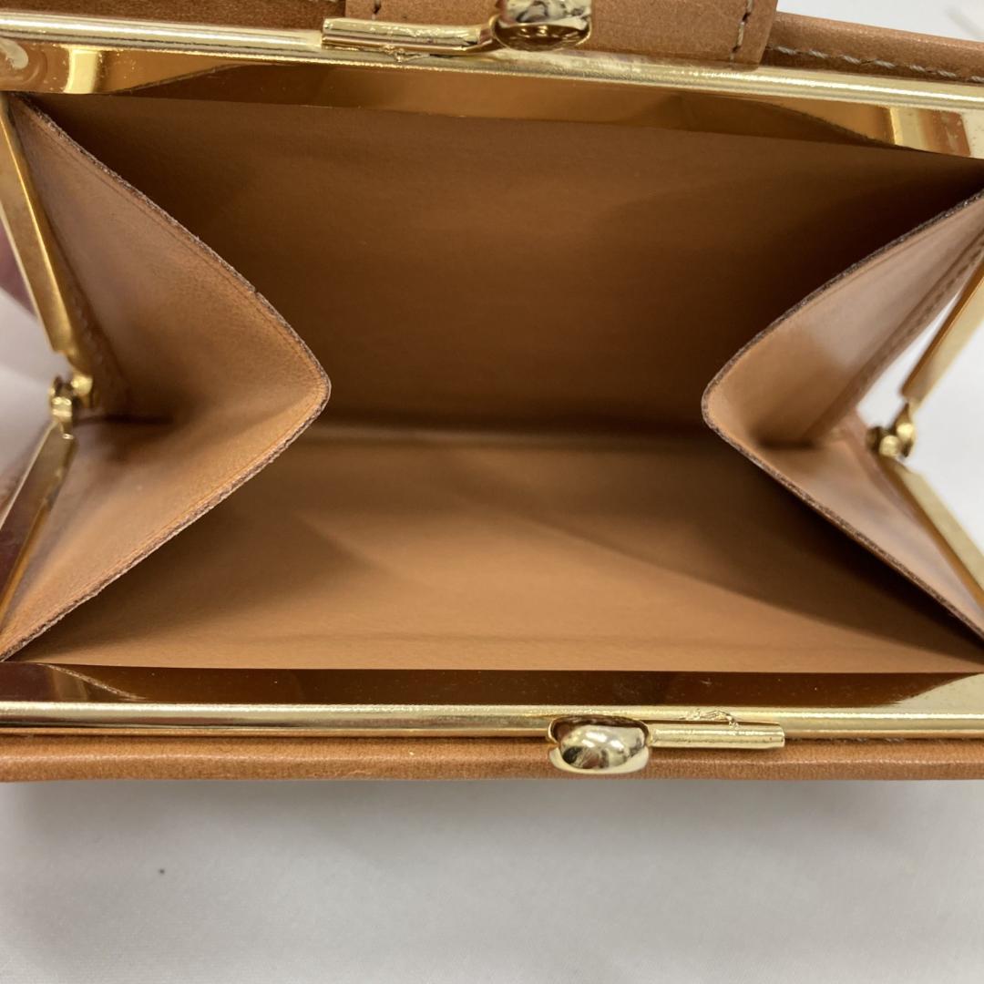 【未使用】CELINE セリーヌ マカダム柄 トリオンフ 二つ折り財布 がま口