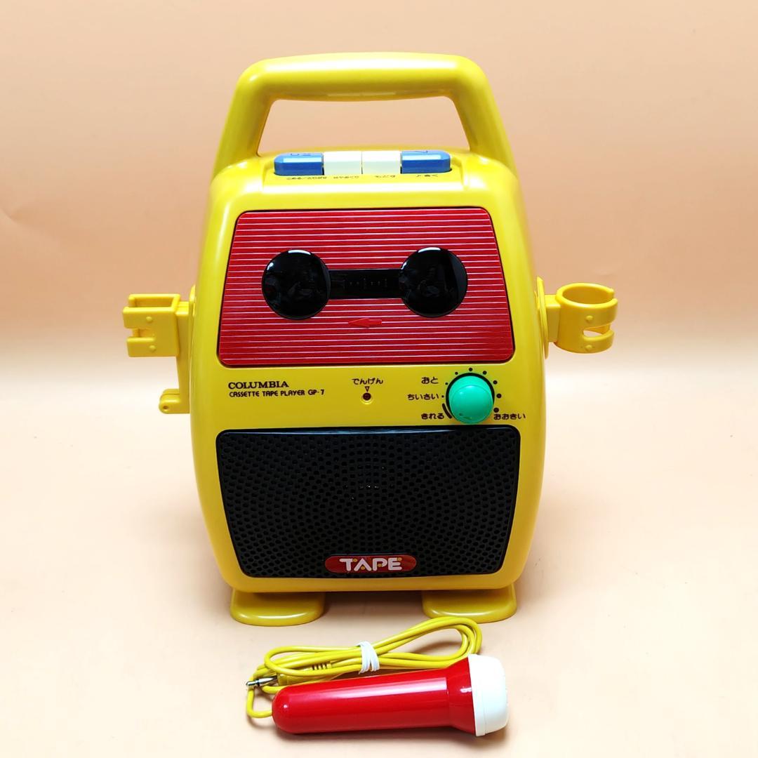 【未使用品】 COLUMBIA カセットテーププレーヤー GP-7 ちびっこ7