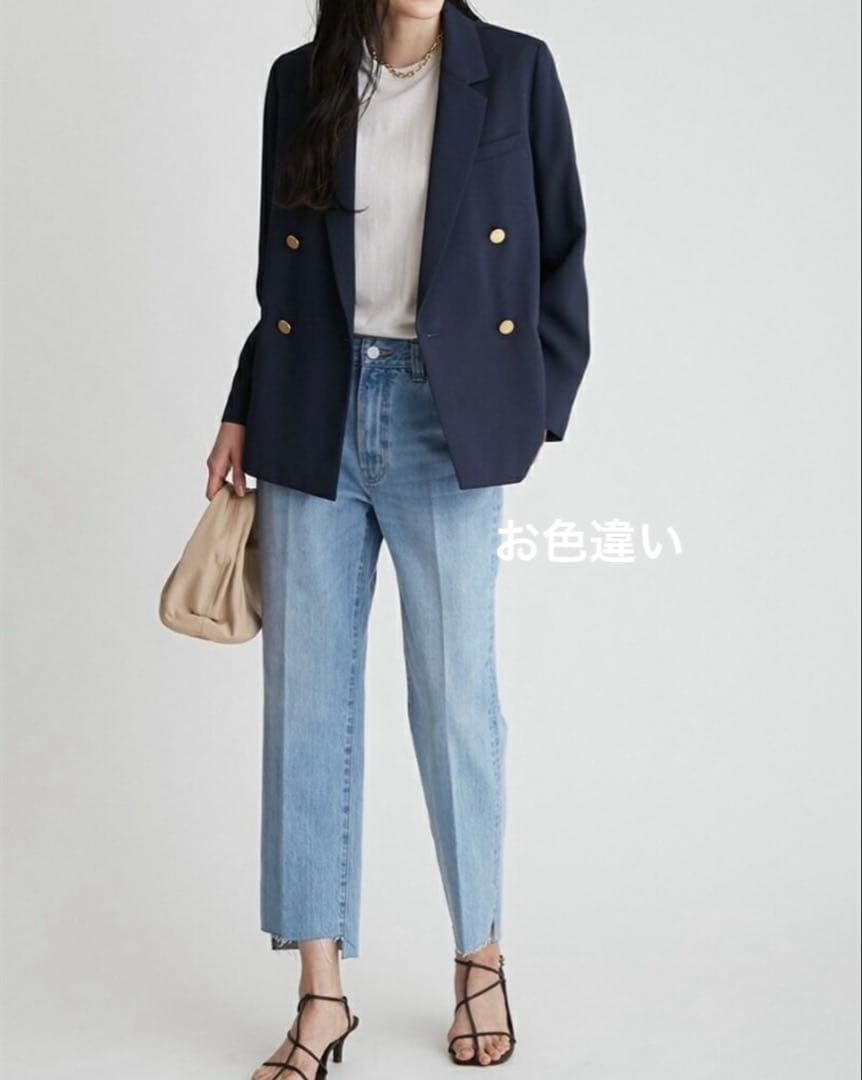 未使用　ミラオーウェン 金釦 ダブルブレザー ジャケット