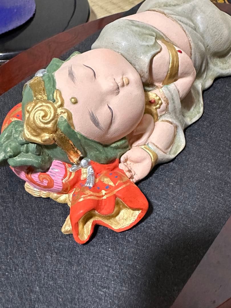 ねむり菩薩　涅槃像　天平大雅　小田謙二　博多人形
