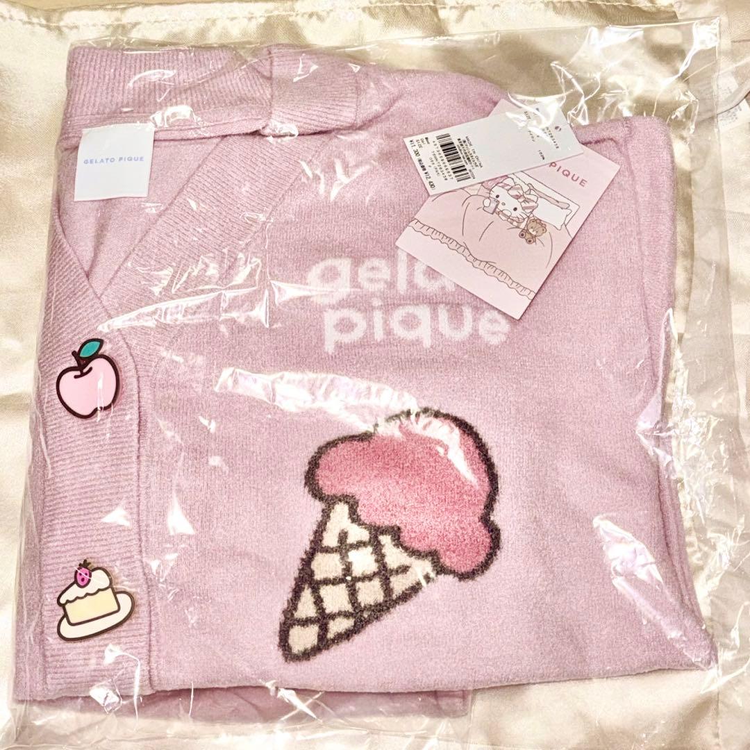 サンリオハウス gelato pique スムーズィーカーディガン ピンク