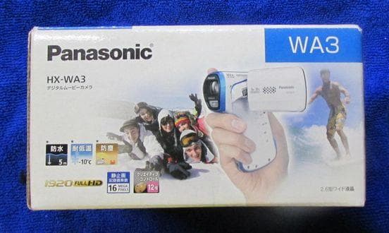 パナソニック デジタルムービーカメラ 防水&タフ設計 ホワイト HX-WA30W