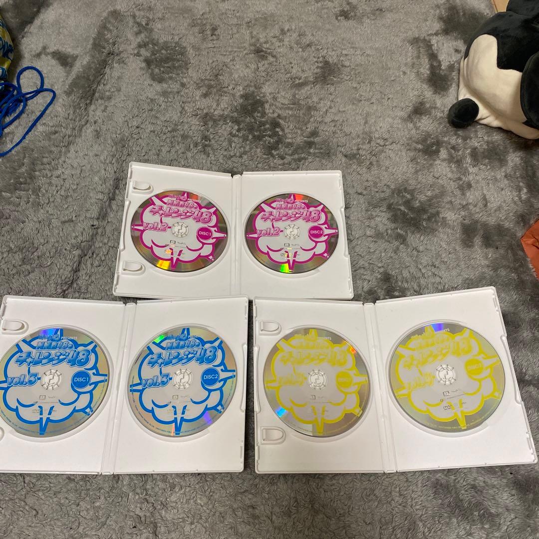 NMB48のチャレンジ48 vol.2、vol.3、vol.4