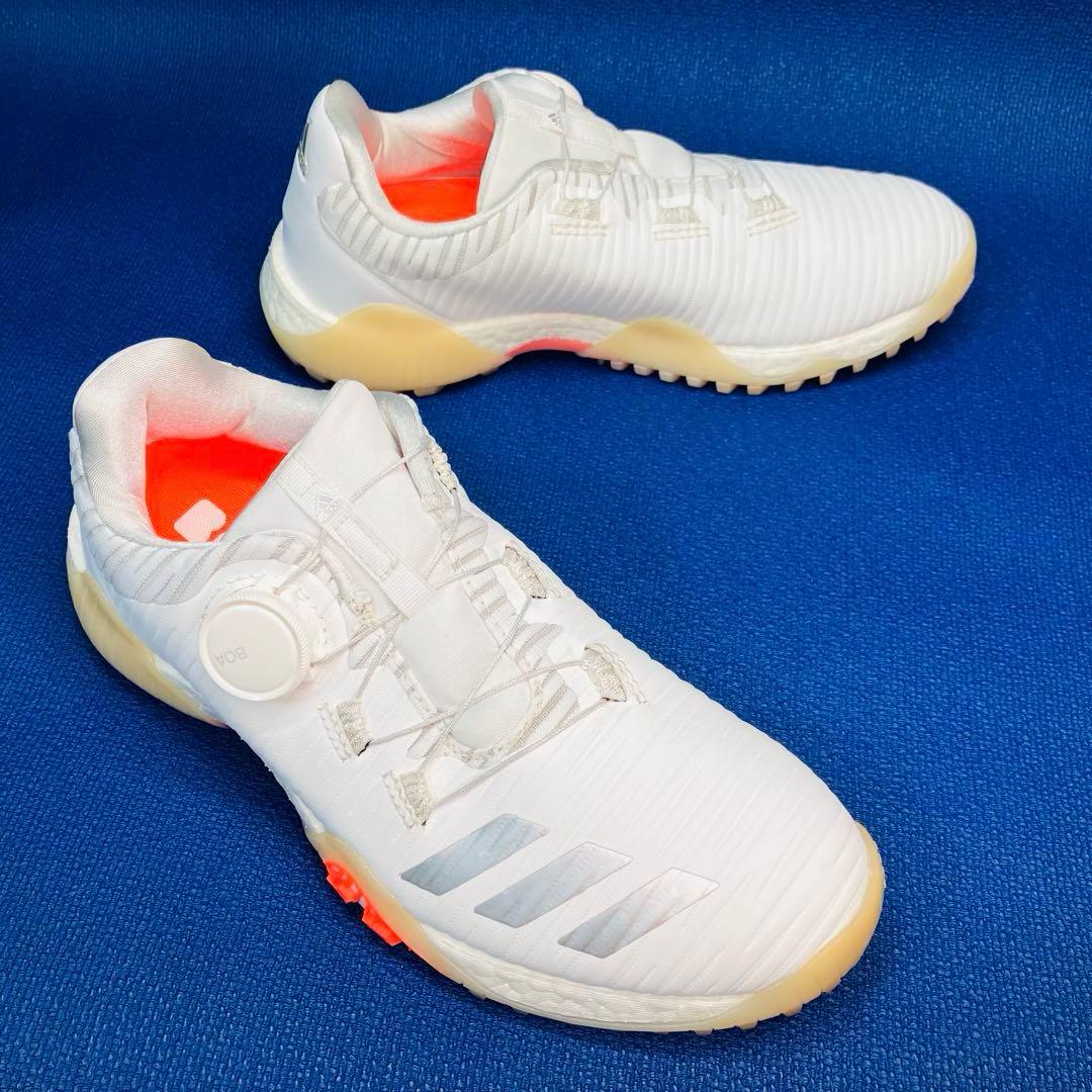 【未使用級】adidas23.5㌢コードカオスボア　BOOST BOA ホワイト