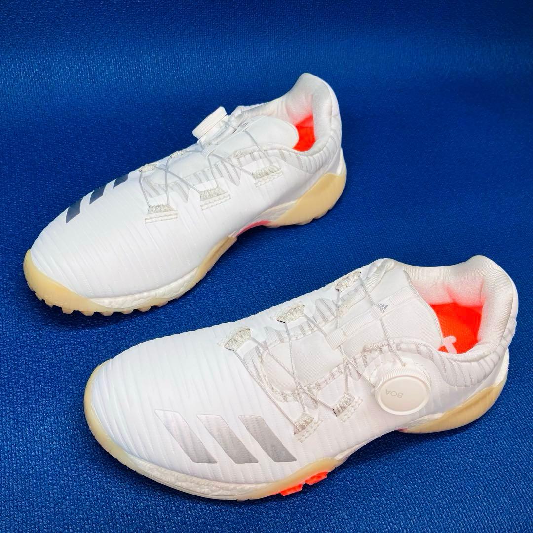 【未使用級】adidas23.5㌢コードカオスボア　BOOST BOA ホワイト