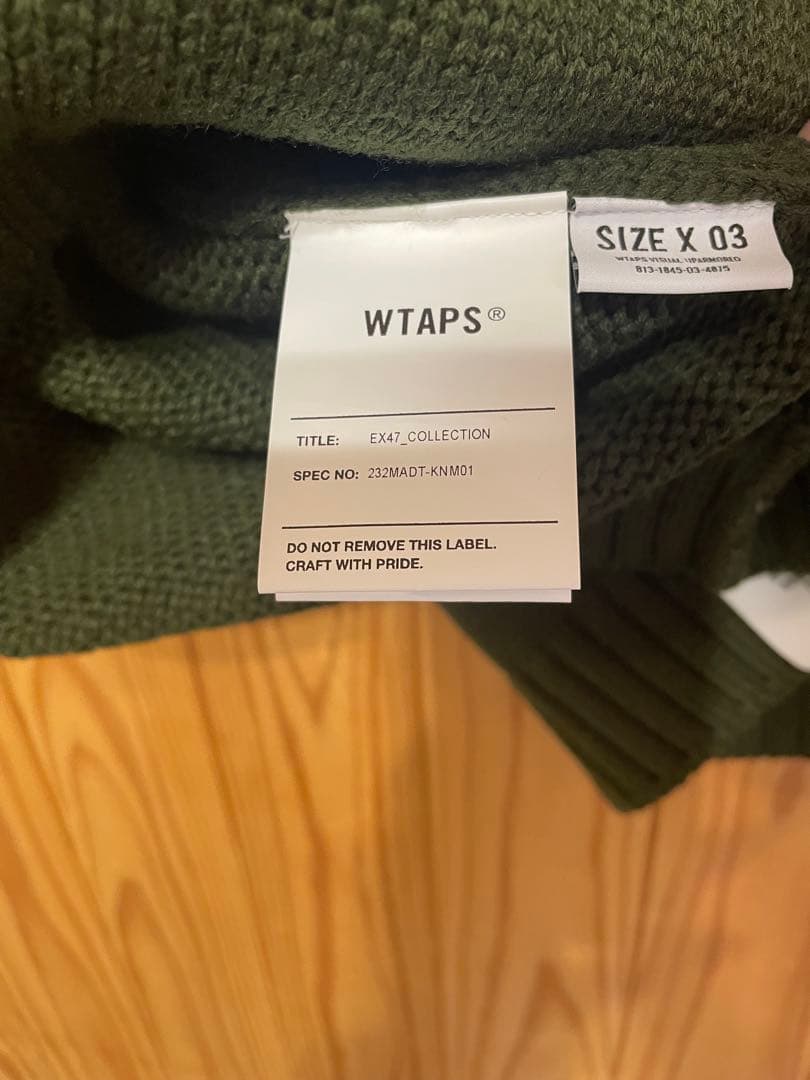 ダブルタップス　ニット ベスト　wtaps