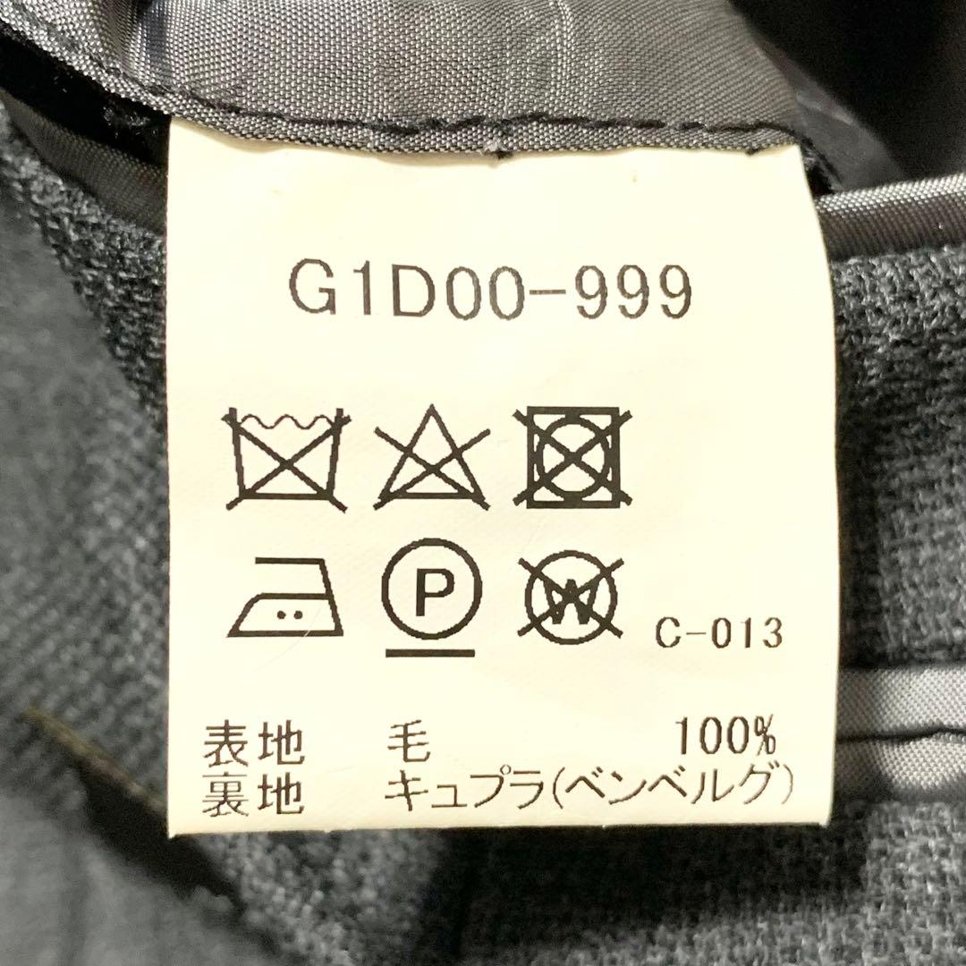 マッキントッシュロンドン ジャケット L グレー メタル釦 背抜き アンコン