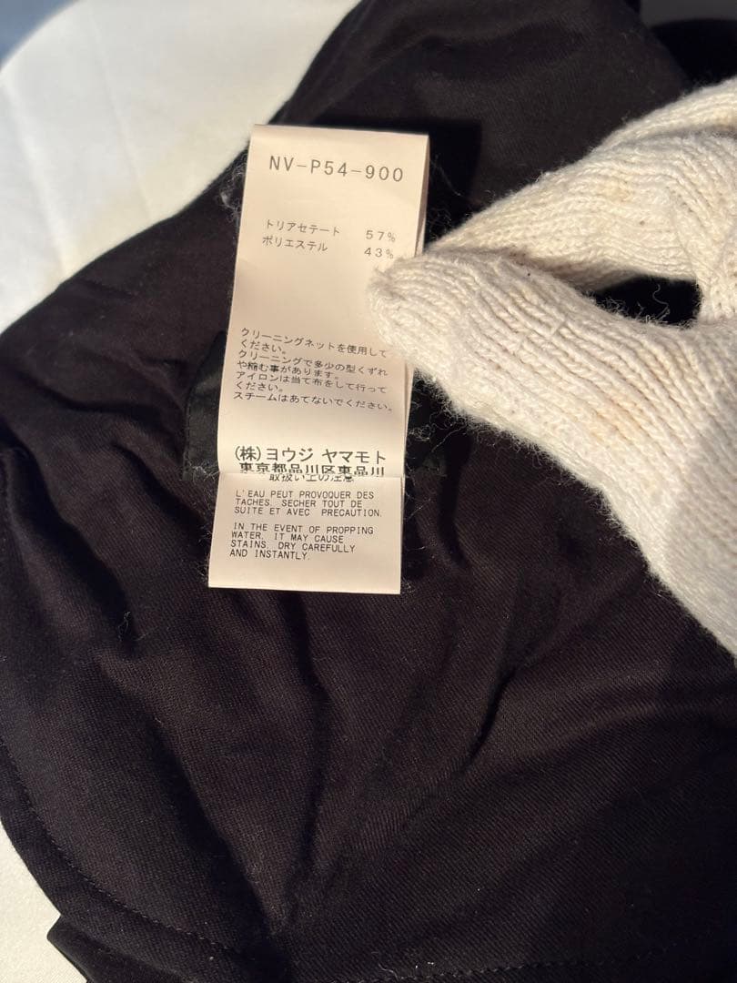 B yohji yamamoto ビー ヨウジヤマモト ドレープパンツ メンズ