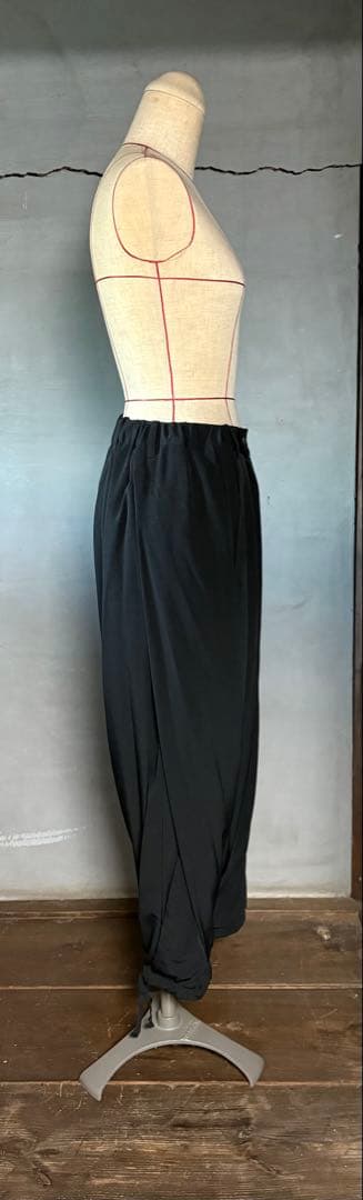 B yohji yamamoto ビー ヨウジヤマモト ドレープパンツ メンズ