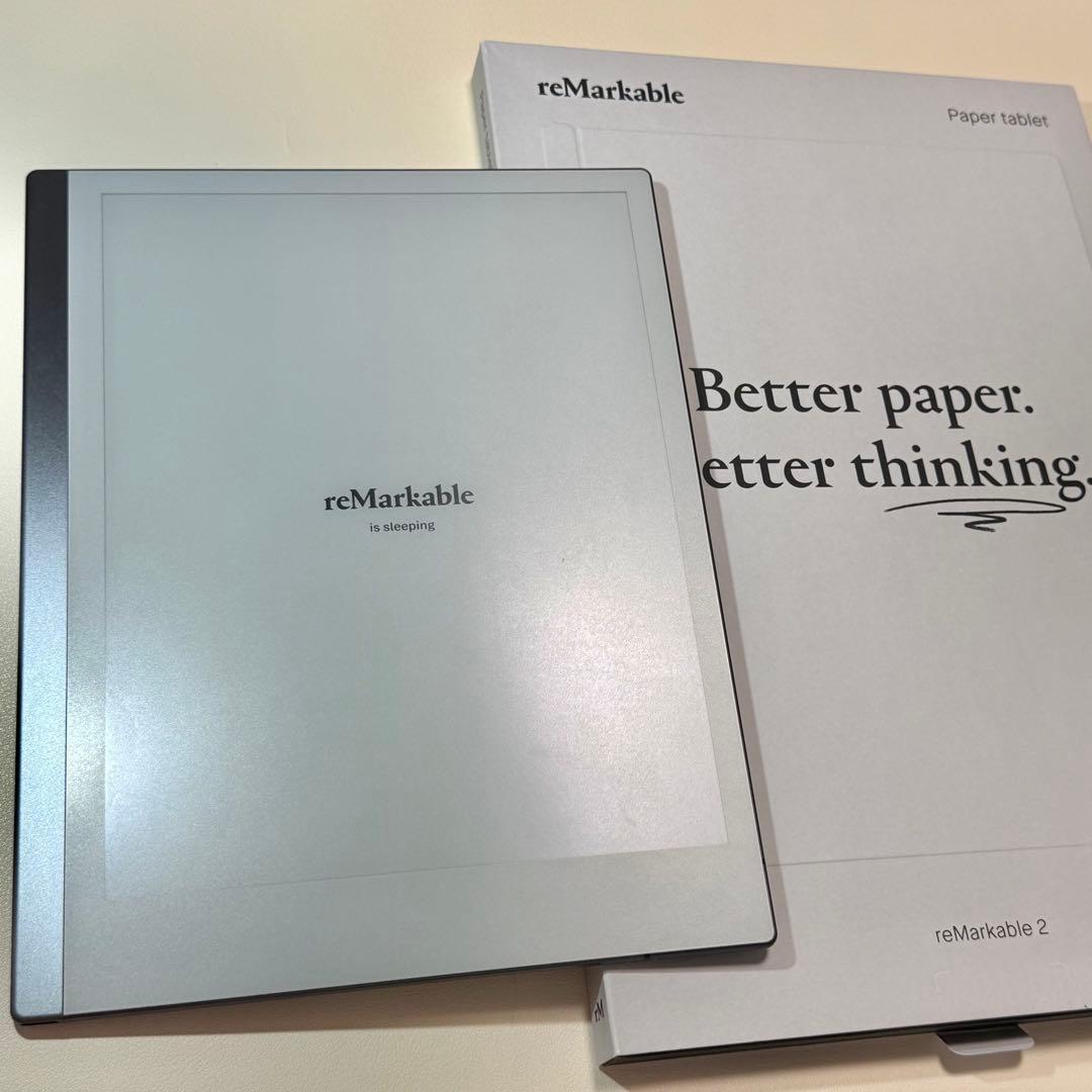 【中古】reMarkable 2 本体 ペン 電子ノート