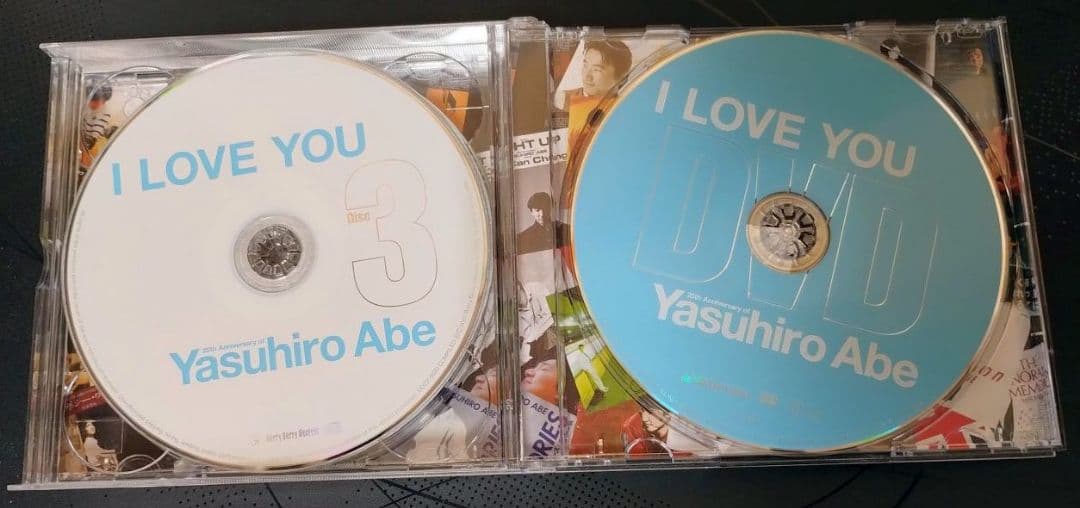 安部恭弘　25周年ベスト「I LOVE YOU」(欠品有り)