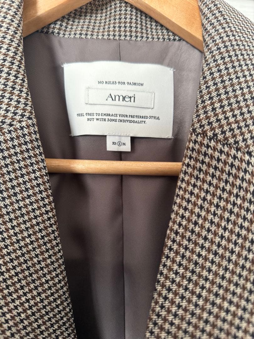 Ameri♡ JENNY CURVE DOCKING BLOUSON