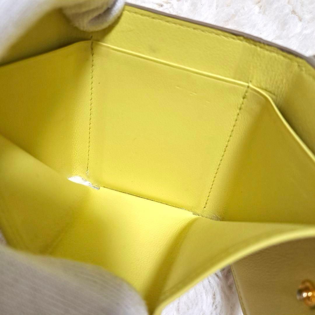 ✨極美品✨ボナベンチュラ　折り財布　三つ折り　エトープ　小銭入れ