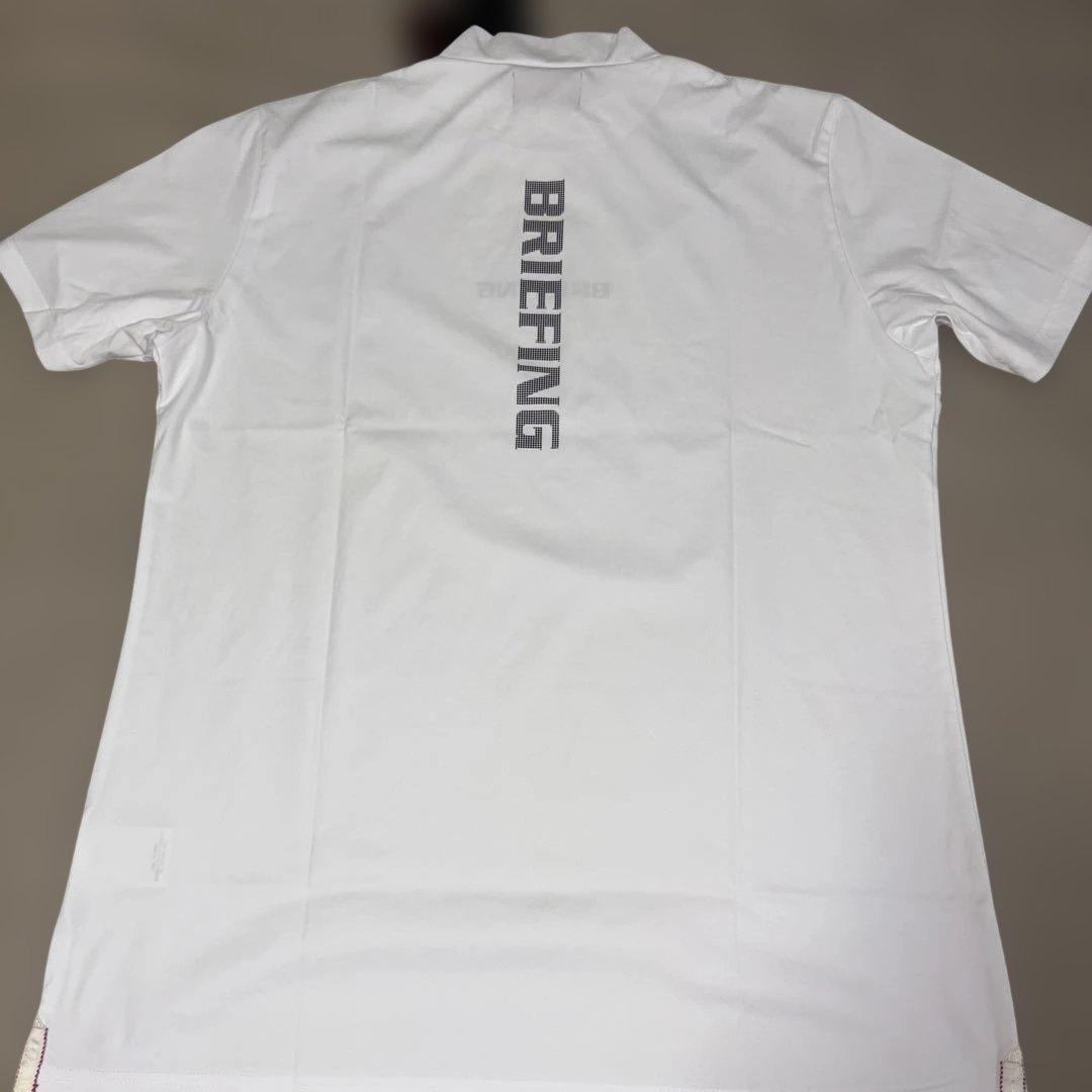 モリリン　新品未使用BRIEFING ゴルフシャツ XL ホワイト