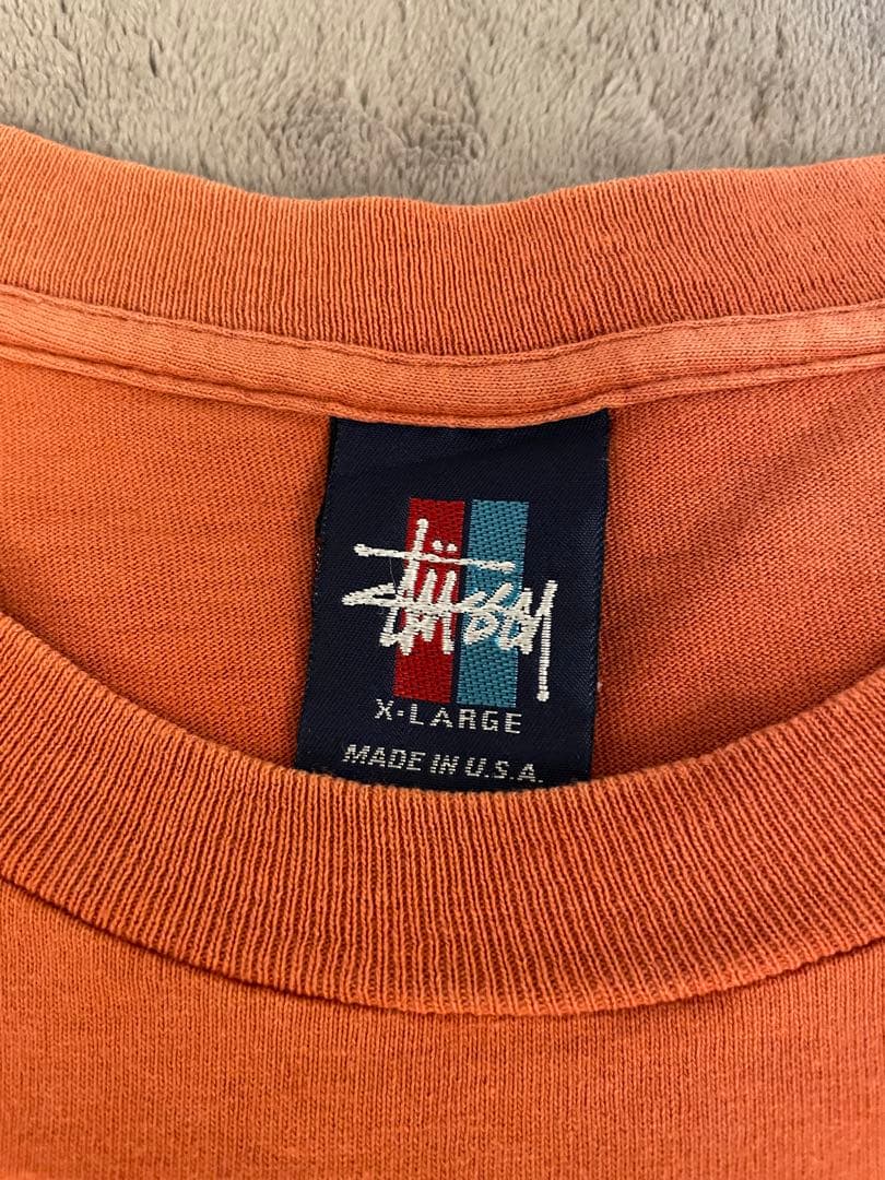 シャドーマン　ジャズ　サックス　刺繍　ステューシー　Tシャツ　XL 紺タグ