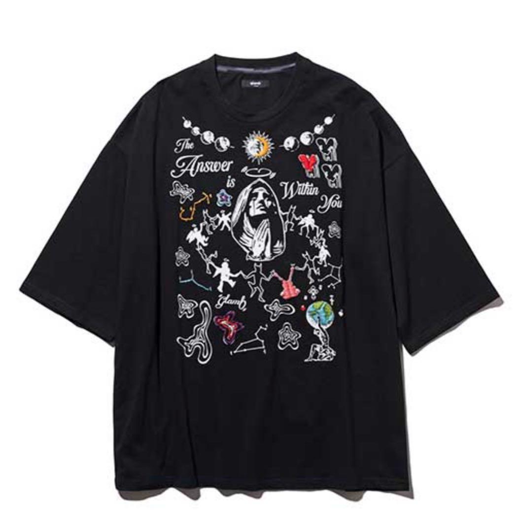 【美品】glamb グラム プレイインユニバースビッグカットソー Mサイズ