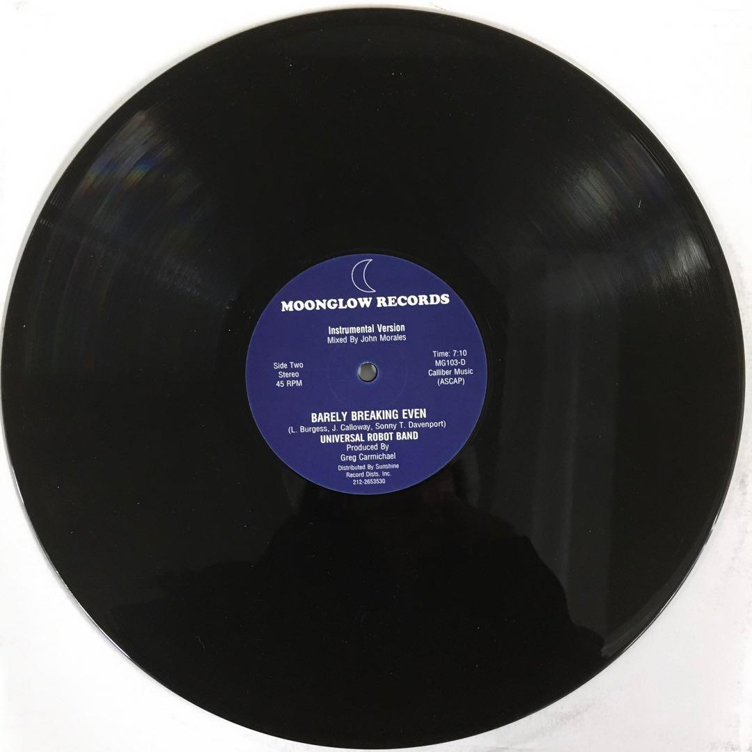 洋楽 BarelyBreakingEven /UNIVERSAL ROBOT BAND