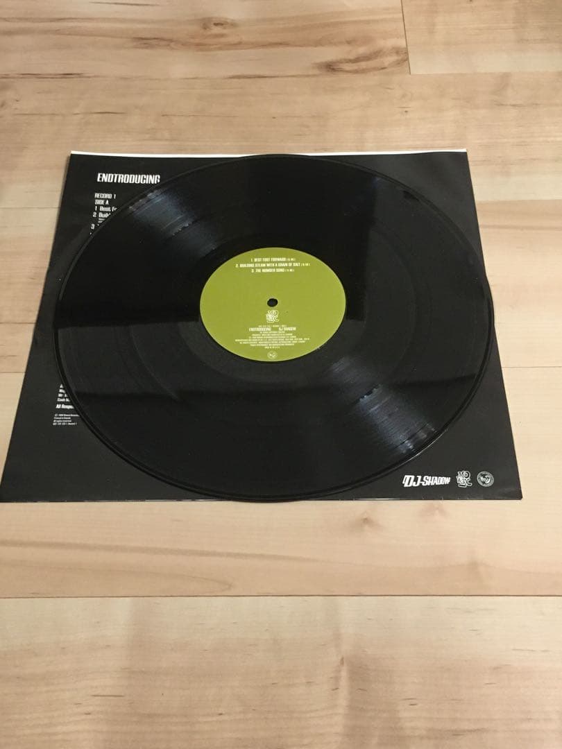 洋楽 DJ SHADOW ENDTRODUCING 2LP