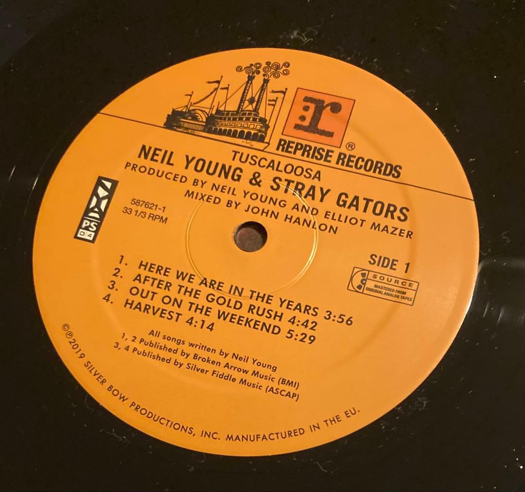 ◾️傑作73年ライブ2LP◾️NEIL YOUNG + STRAY GATORS /