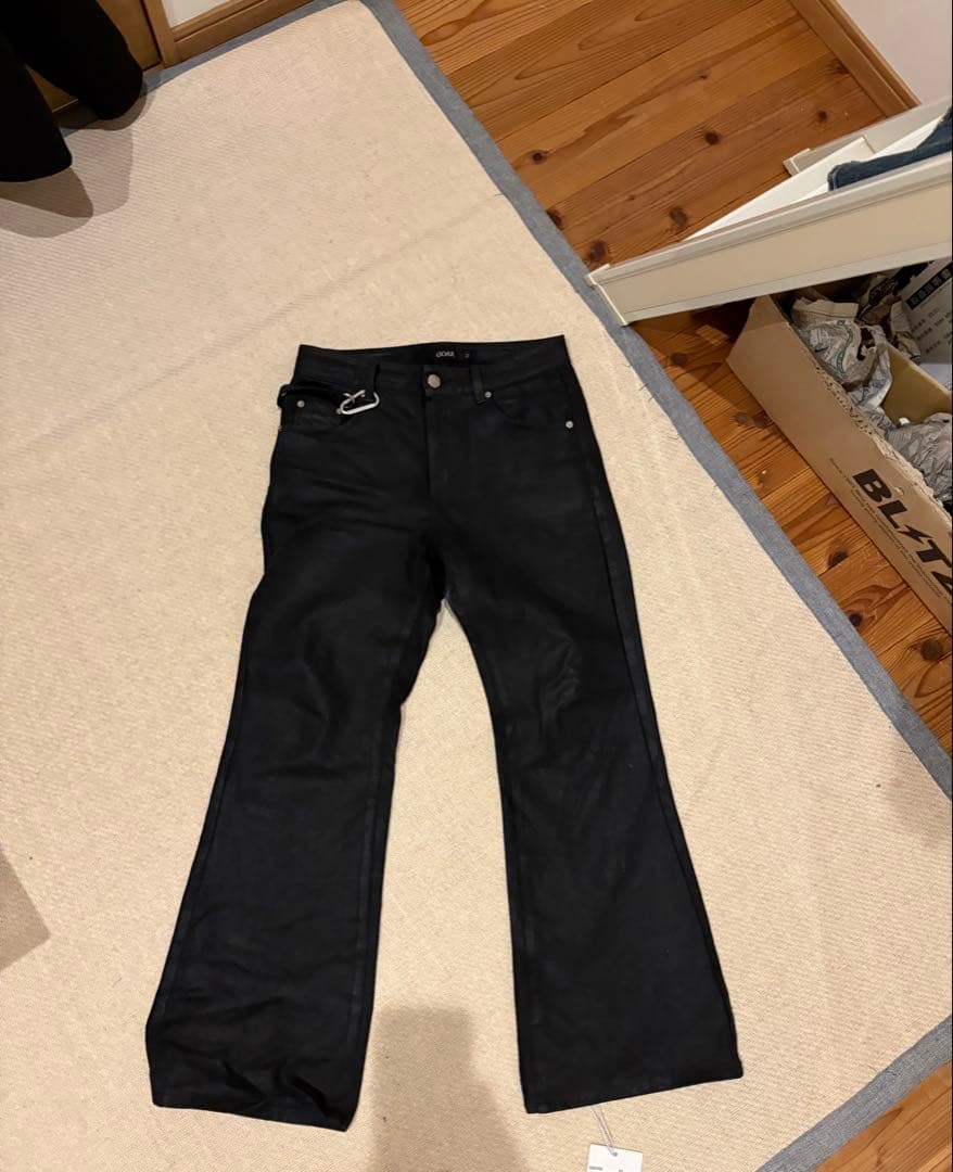 goar.archive strapped flare pants即日発送