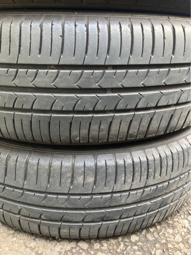 155/65R14グッドイヤーEG01◆ 4本2021年2本20年2本送料込み