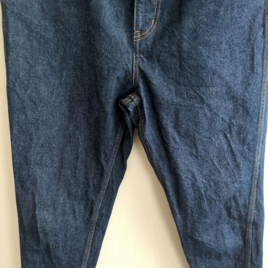 美品 ザシンゾーン 38 キャロットデニム 19SMSPA68 濃紺 日本製