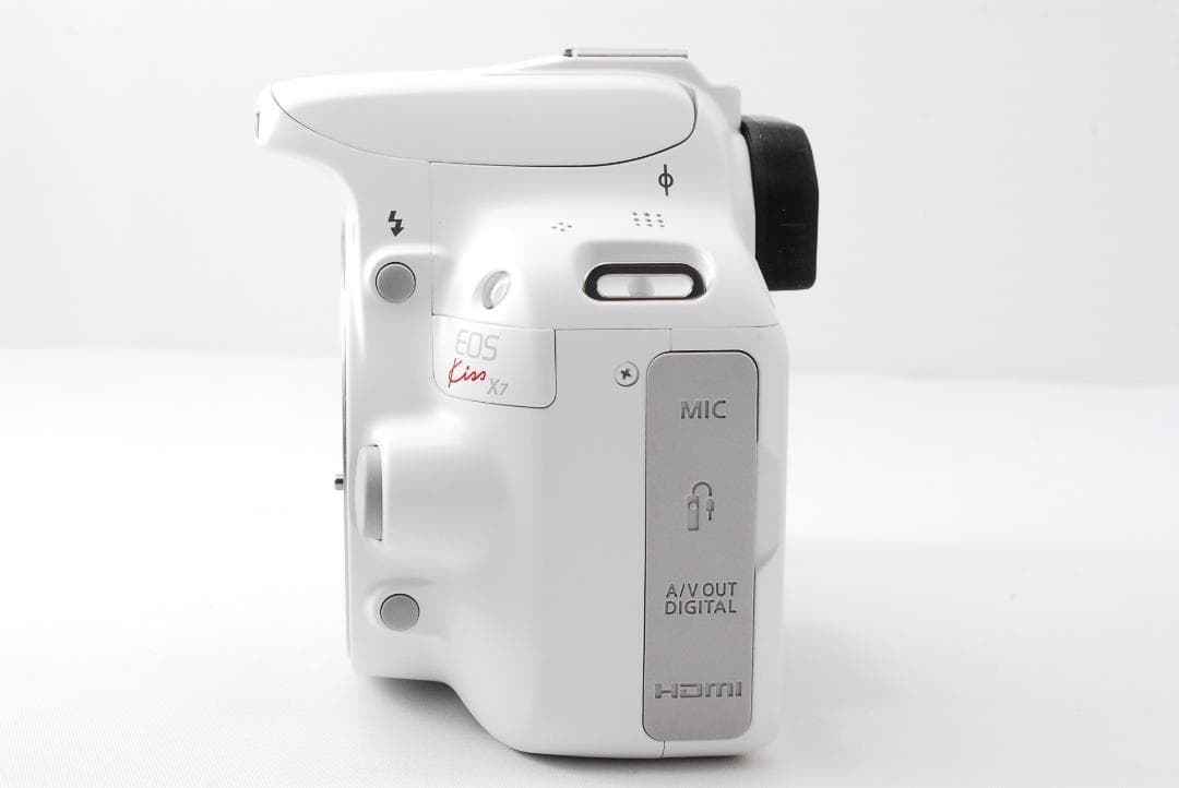美品 Canon Kiss X7 ホワイト レンズセット スマホ転送 軽量 人気