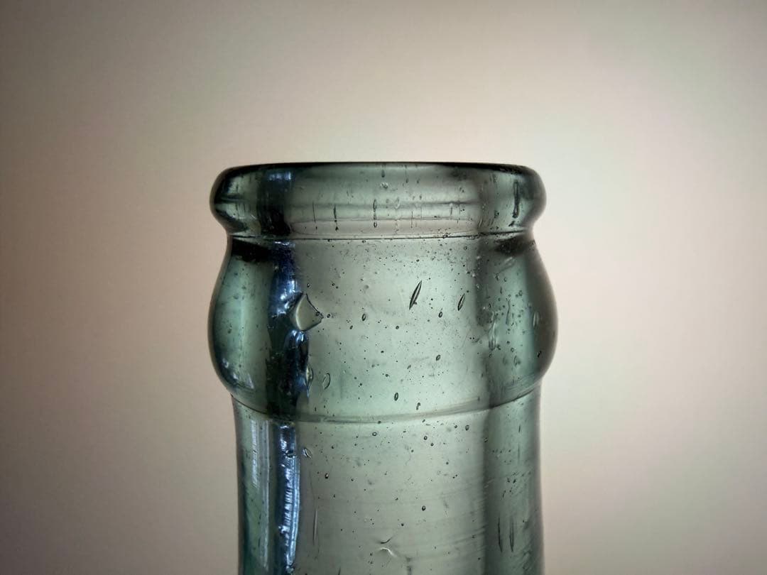 E9 秘蔵品　1900-10年代 コカコーラ ボトル ラベル付　瓶