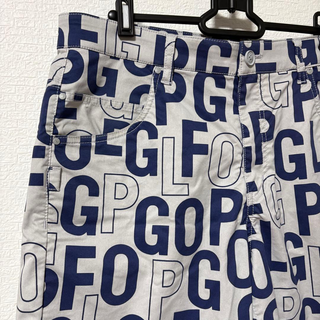 【美品】PEARLY GATES パーリーゲイツ ハーフパンツ 総柄 L