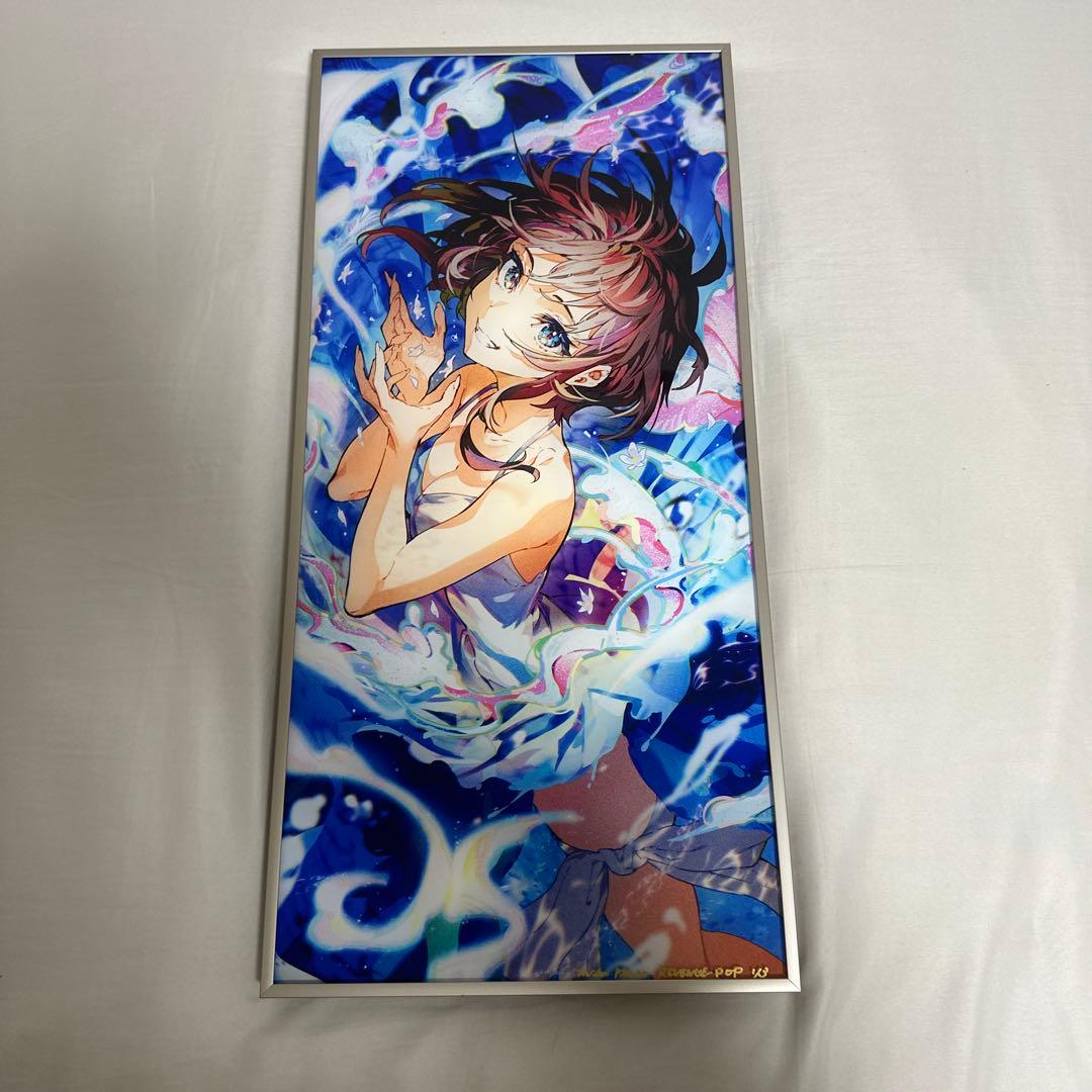 フ*ュ様 複製原画「AD:HOUSE」レイヤーアクリルアート【直筆サイン入り証明
