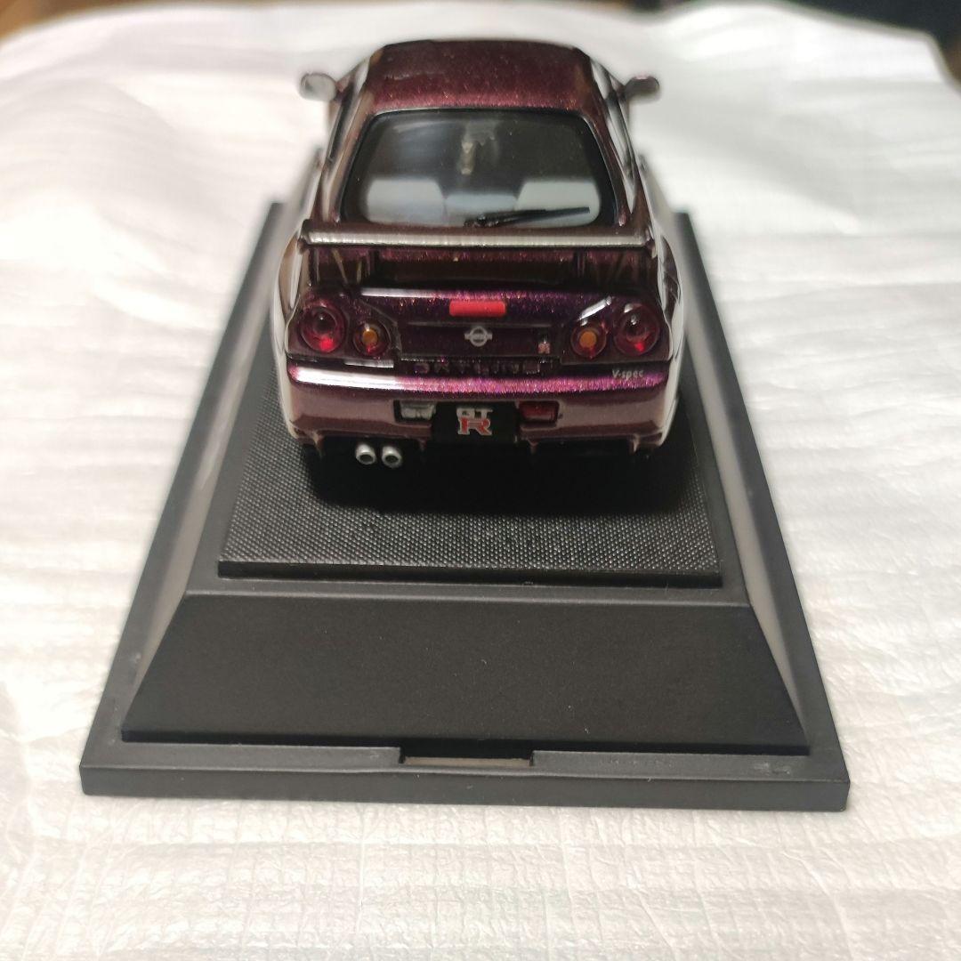 エブロ EBBRO R-34 R34 GT-R SKYLINE PURPLE