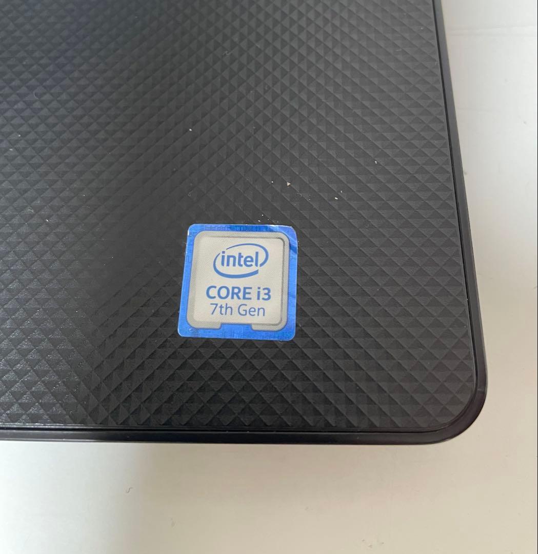 第７世代Core i3 DELL Vostro ノートパソコン ブラック