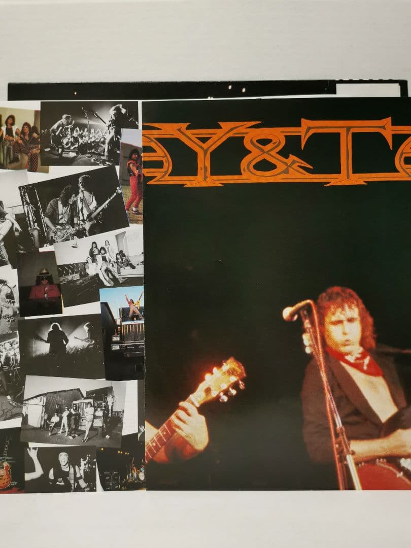 ポスター付 帯付レコード Y&T OPENFIRE 国内盤LP/AMP28126