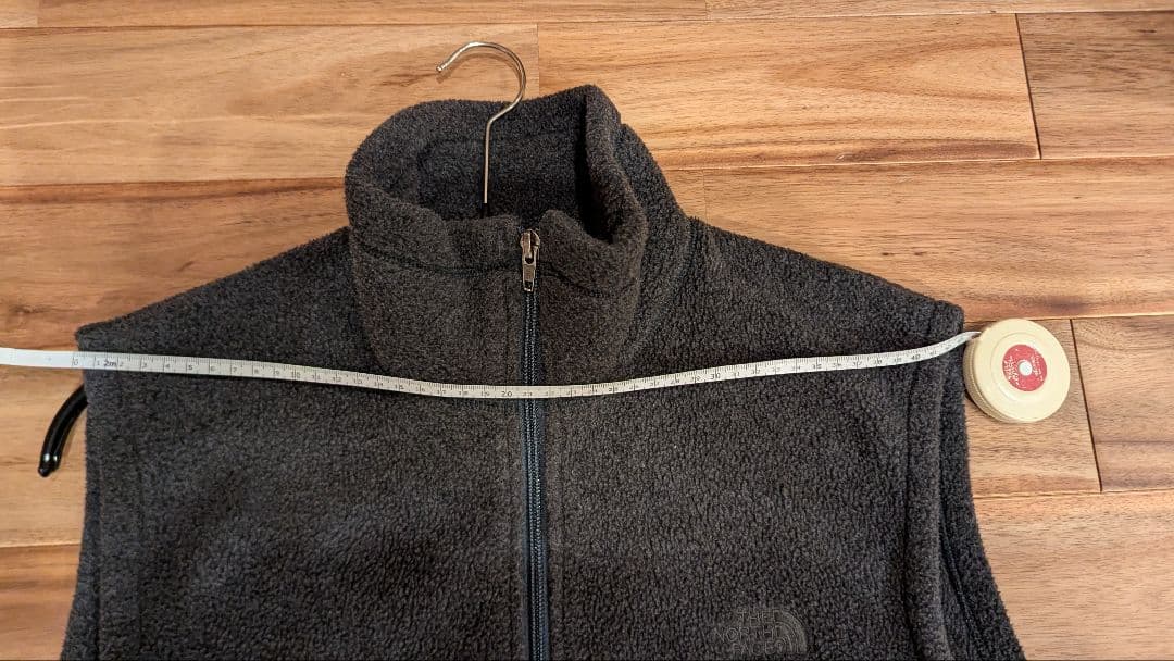 The North Face グレー POLARTEC　ベスト 　Mサイズ
