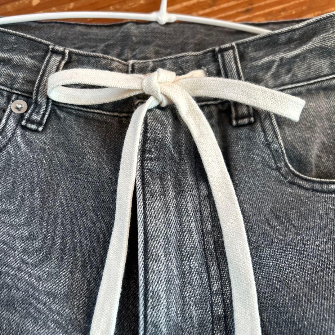 Whim Gazette ドロストデニムパンツ