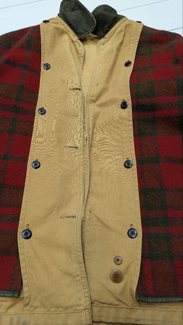 80年代 L.L.Bean/ダックワークジャケット/USA製/ライナー脱着