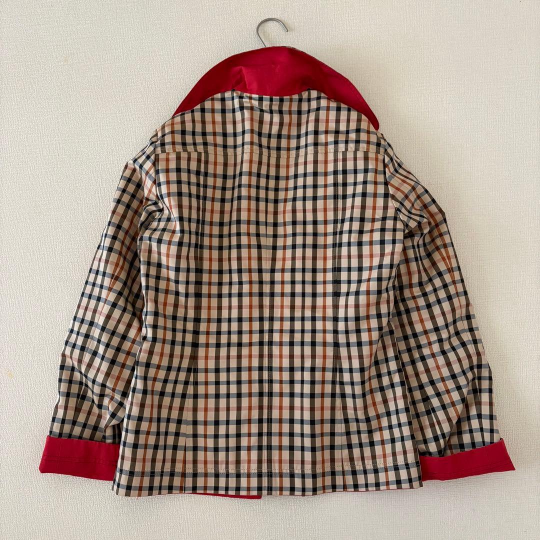 【美品】DAKS　ハウスチェック　リバーシブル　ジャケット　40